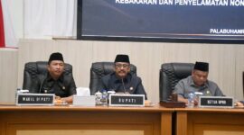 DPRD Sukabumi bahas pandangan fraksi atas Raperda penanggulangan kebakaran. | Fb/Pemerintah kabupaten Sukabumi 
