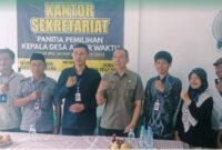 Pembekalan Panitia Pilkades PAW dan pembinaan Bumdesma di Desa Pawenang