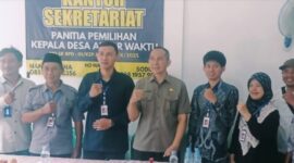 Pembekalan Panitia Pilkades PAW dan pembinaan Bumdesma di Desa Pawenang
