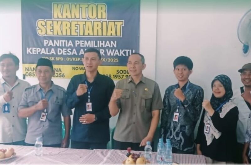 Pembekalan Panitia Pilkades PAW dan pembinaan Bumdesma di Desa Pawenang