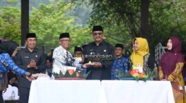 8.164 PPPK Paruh Waktu resmi dilantik di Sukabumi. | Fb/Pemerintah Kabupaten Sukabumi 