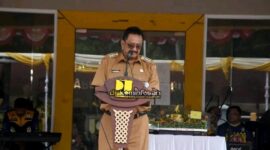 Penguatan komitmen pengabdian di Hari Bakti PU ke-80. | Fb/Pemerintah Kabupaten Sukabumi 