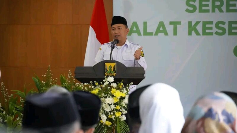 Baznas Sukabumi terima bantuan ambulans untuk perkuat layanan kesehatan. | Fb/Pemerintah Kabupaten Sukabumi 