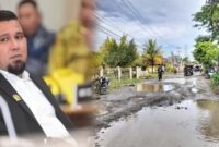 DPRD dorong Jalan Pelita dicor beton agar tak terus rusak.