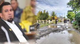 DPRD dorong Jalan Pelita dicor beton agar tak terus rusak.