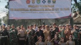 Pembukaan TMMD ke-127 di Cikembar.