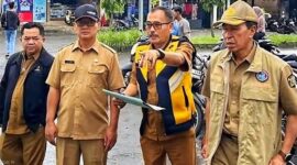 Jalan Ahmad Yani Palabuhanratu mulai dibeton, ditargetkan rampung 29 Juni 2026.