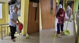 DPPKB Sukabumi bersih-bersih internal pasca Lebaran.