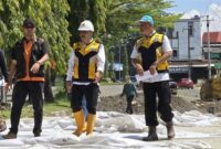 Progres betonisasi Jalan Ahmad Yani capai 51 persen.