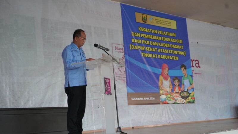 DPPKB Kabupaten Sukabumi tingkatkan kapasitas PKB dan kader DASHAT melalui pelatihan edukasi gizi untuk percepatan penurunan stunting.