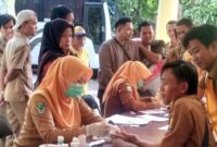 Disperkim Kabupaten Sukabumi menggelar cek kesehatan gratis bagi puluhan pegawai untuk deteksi dini penyakit tidak menular.