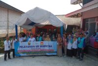 DPPKB Sukabumi bersama PLN Indonesia Power menghadirkan layanan KB Implant bagi Keluarga Rawan Stunting di Kalapanunggal.