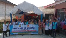 DPPKB Sukabumi bersama PLN Indonesia Power menghadirkan layanan KB Implant bagi Keluarga Rawan Stunting di Kalapanunggal.