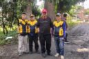 PU Sukabumi bangun TPT Rp185 juta untuk amankan ruas jalan Cipamatutan-Sukatani dari ancaman longsor.