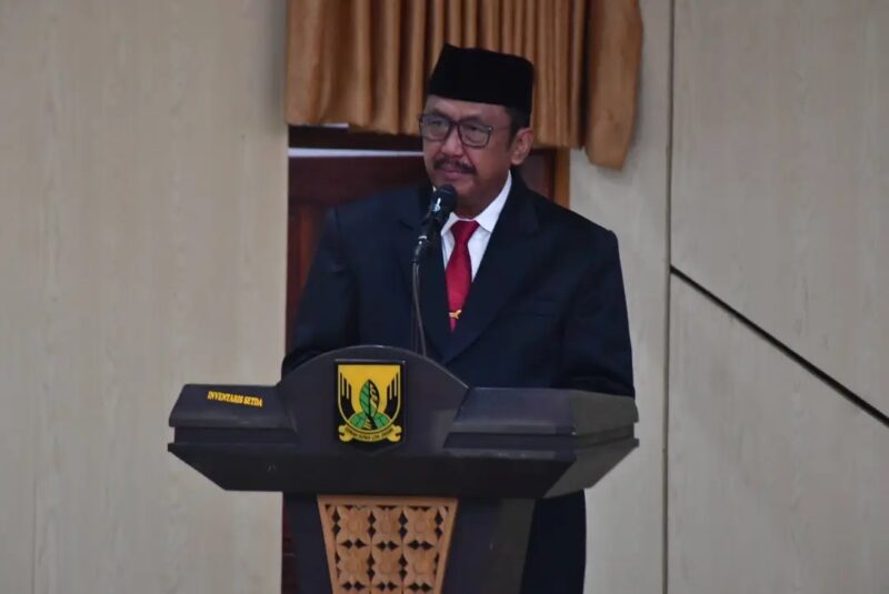 Bupati Sukabumi kukuhkan Sekda dan lantik 95 ASN berbasis sistem merit. (fb/Pemerintah Kabupaten Sukabumi)