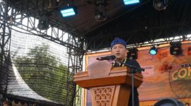 Syukuran Hari Nelayan Ciwaru ke-69 teguhkan pelestarian budaya dan wisata bahari. (fb/Pemerintah Kabupaten Sukabumi)