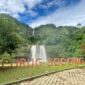 Curug Sodong, pesona air terjun kembar yang menjadi ikon wisata Geopark Ciletuh.
