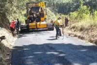 Rehabilitasi Jalan Sagaranten-Cibuni sepanjang 450 meter terus dilakukan untuk mendukung akses masyarakat.